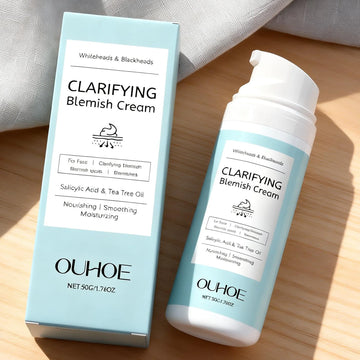 Salicylic Acid Acne Removing Cream Soothing Tea Tree Oil Nourishing Lightweight Non Greasy Moisturizer 50g  Pore Facial Cream