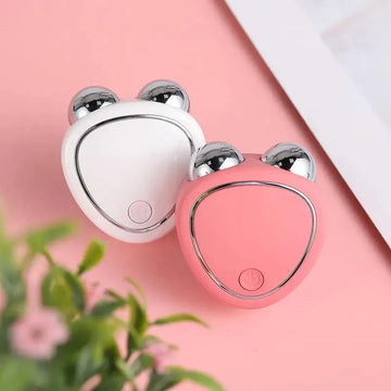 Portable Electric Face Lift Roller Massager Sonic Facial Lifting Skin Tighten Massage Double-headed Double Roller Massager