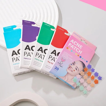 20/36pcs Acne Patches Hydrocolloid Invisible Pimple Patch for Face Fast Healing Spot Treatment Stickers for Overnight Makeup