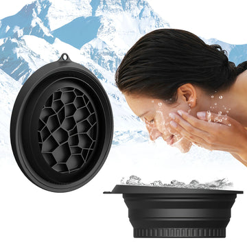 1Pcs Round Ice Roller for Face | Cold Therapy Massage Tool for Puffy Eyes | Facial Spa Beauty Gadget
